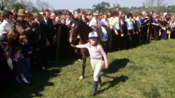 Ahascragh Pony Races, County Galway in 1977.
