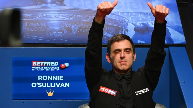 Ronnie O'Sullivan will face Pang Junxu in the first round of the World Snooker Championship 2023.