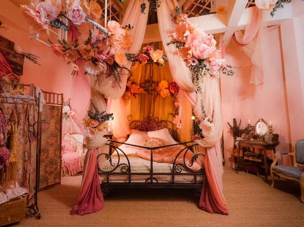 The secret bedroom (Daniel Alexander Harris/PA)