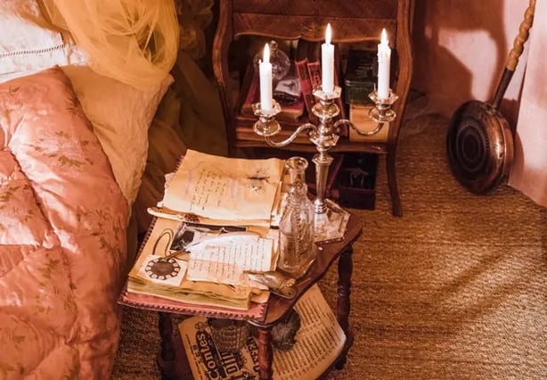 he room will transport you back to the 19th century (Daniel Alexander Harris/PA)