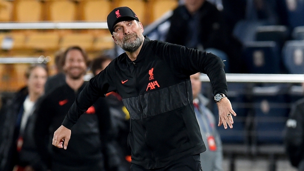 Jurgen Klopp: 'We knew what was wrong because it was obvious.'