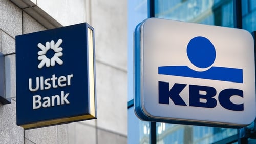 The total number of accounts closed last year at Ulster Bank and KBC Bank Ireland came to a total of 614,875