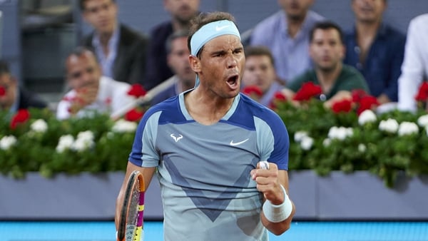 Nadal picked up a rib injury in March