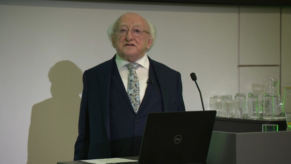 President Higgins said Government departments and State agencies must become exemplars in climate mitigation