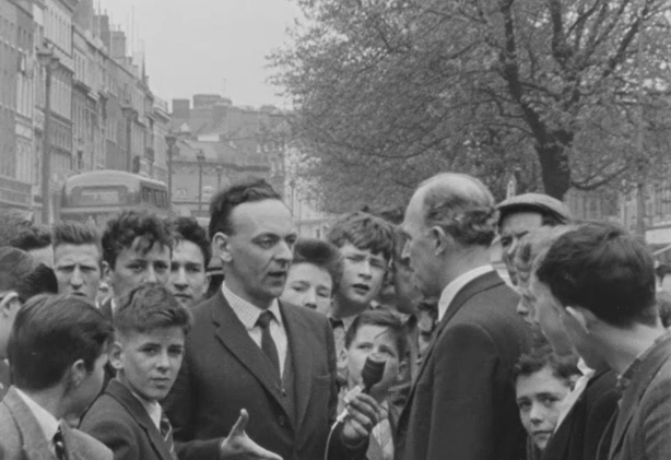 Brendan Murphy Chief Engineer at the Paving Department of Dublin Corporation (1962)