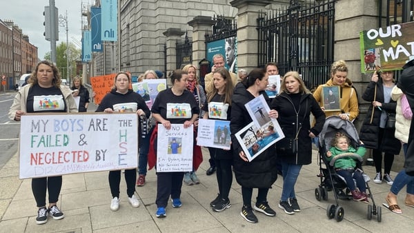 Hundreds of families and advocates for children with additional needs held protests in Dublin, Cork and Wexford on Friday