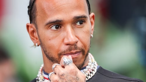 Lewis Hamilton qualified in sixth for Sunday's Miami Grand Prix