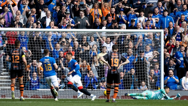 James Tavernier stroked home a penalty for the home side