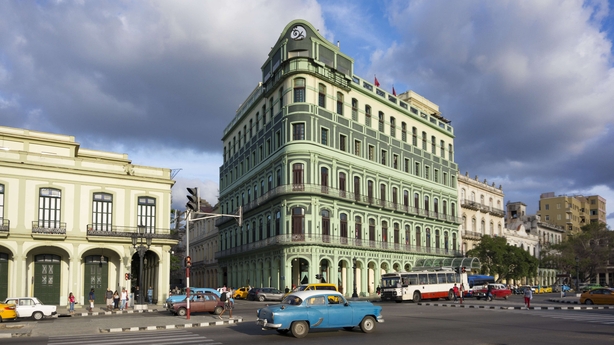 Built in 1880 to house shops, the Hotel Saratoga was converted into a hotel in 1933