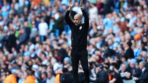 Pep Guardiola expects to see Manchester City give everything to defending their title