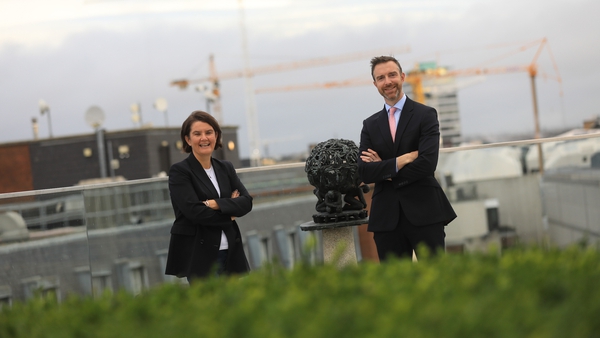 Cathy Bryce, AIB Managing Director of Capital Markets and James Livingston, Foresight Partner