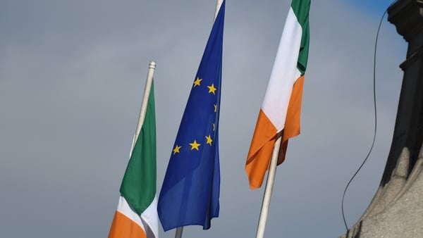 84% of people in the Republic believed Ireland should remain in the EU, down 4% since last year