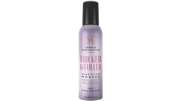 Charles Worthington London Thicker & Fuller Densifying Mousse, £8, Sainsbury's