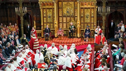 Prince Charles read the Queen's Speech at the State Opening of the British parliament this morning