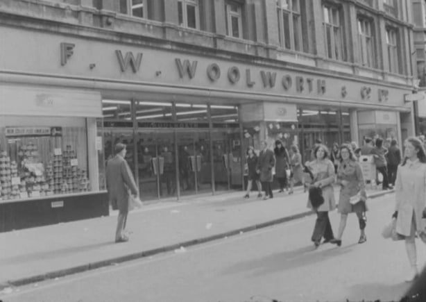 Woolworth's Henry Street, Dublin (1972)