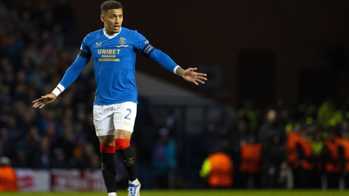 Rangers captain James Tavernier won and converted a penalty in the 28th minute