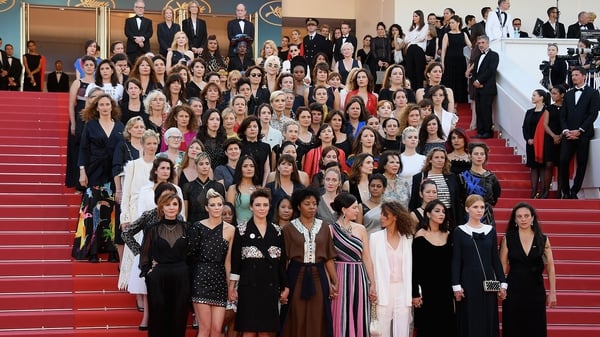 In an iconic moment at the Cannes Film Festival in 2018 - female filmmakers clapped for Cannes jury head Cate Blanchett as she read a statement protesting the lack of female filmmakers honored throughout the festival's history