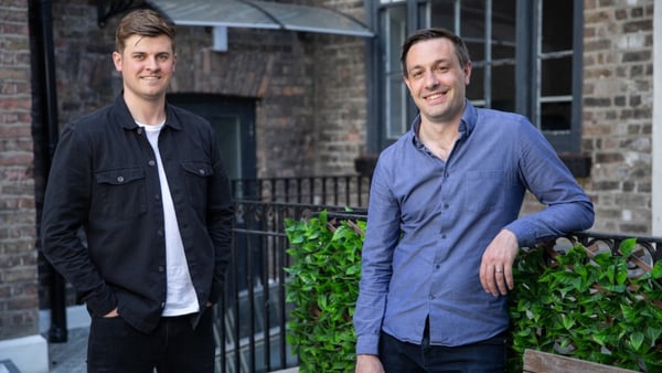 Jack Pierse, co-founder and CFO of Wayflyer and Aidan Corbett, co-founder and CEO