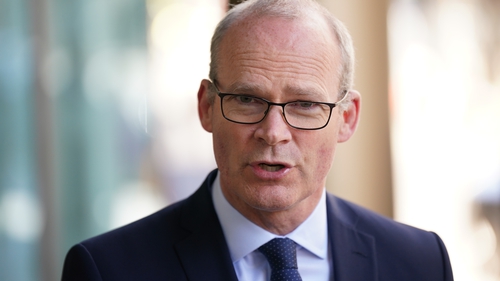 Minister Simon Coveney said the Department of Foreign Affairs is "closely monitoring" the situation in Ukraine