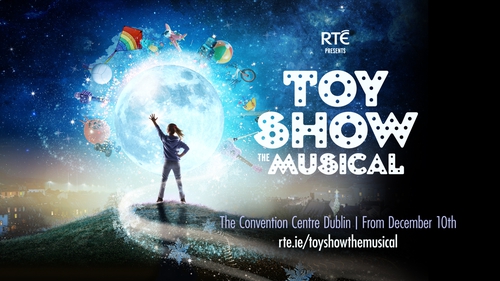Toy Show The Musical runs at the Auditorium at the Convention Centre, Dublin from Saturday, 10 December. Tickets are on sale now