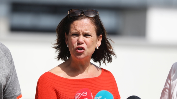 Mary Lou McDonald said such a course of action would warrant a firm response from the EU and US (Pic: RollingNews)