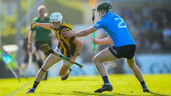 Cian Kenny goes on a surging run against Dublin