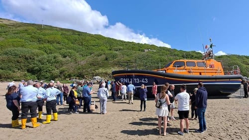 The arrival of the St Christopher marks the culmination of a sell-out fundraising campaign which sees the names of 10,000 people inscribed on the vessel