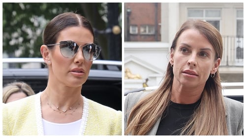 Mrs Vardy, left, lost her high-profile libel claim against Mrs Rooney, right, in July