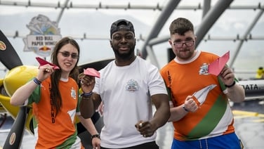 DCU student makes it to global paper airplane finals