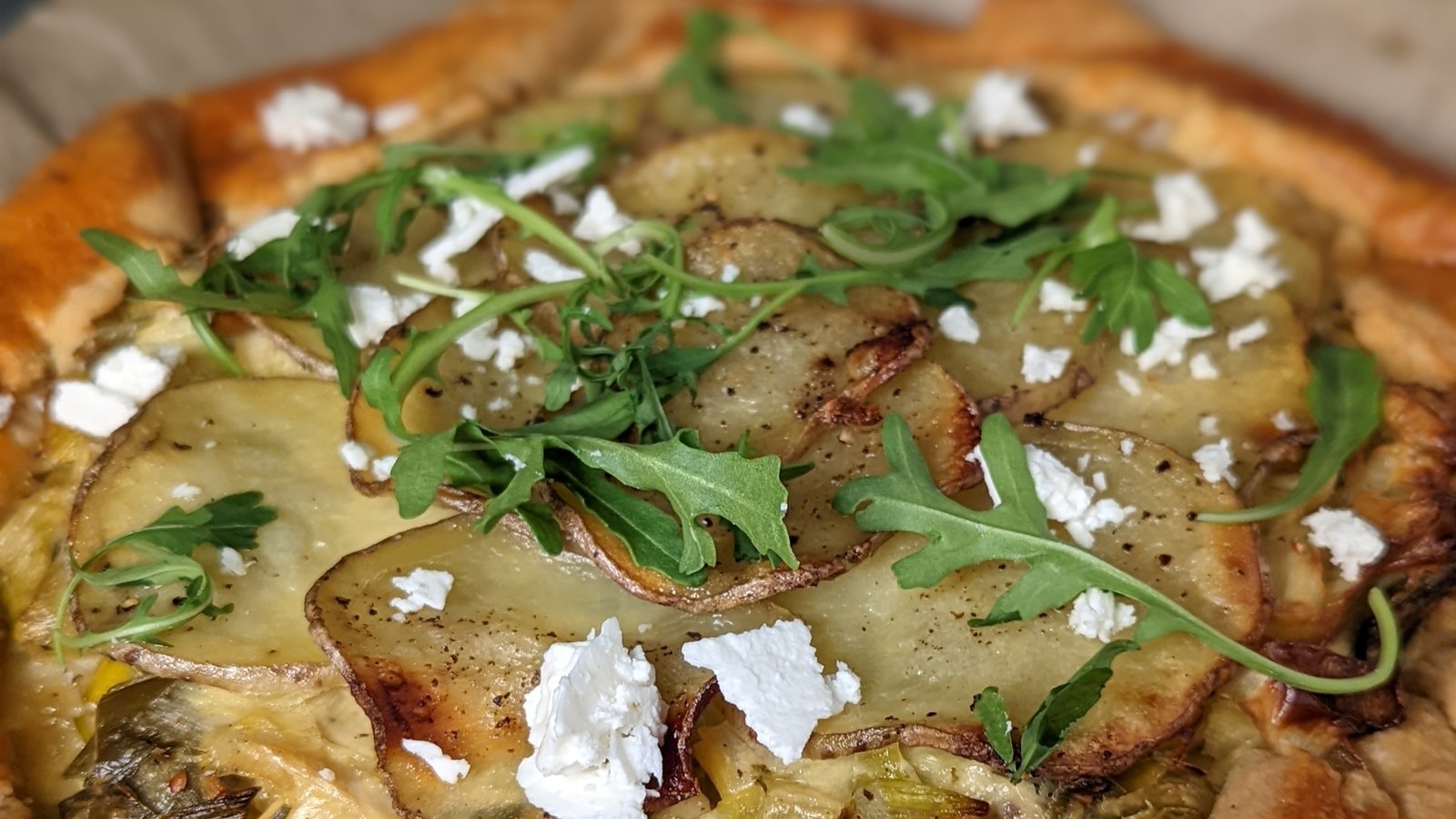 Shane Smith's potato & leek galette Today