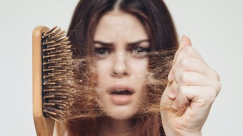 Hair loss was reported by 48% of people who had Covid in a recent study. Photo: ShotPrime Studio/ Shutterstock