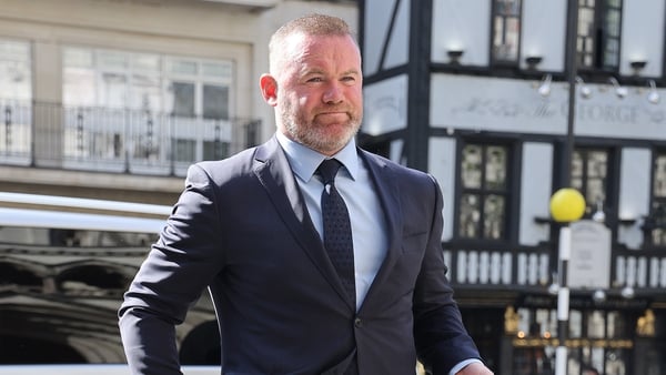 Wayne Rooney arriving at the Royal Courts of Justice in London on Tuesday Photos: Getty Images
