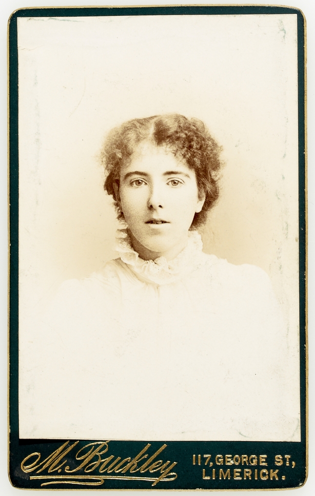 Kathleen Clarke circa 1900. Image courtesy of the National Library of Ireland.
