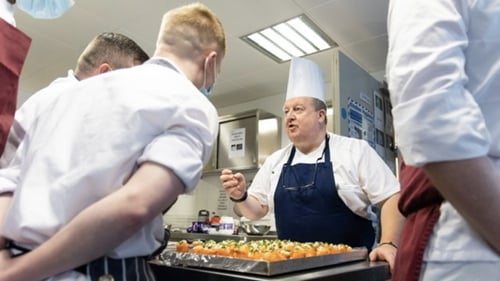 The prisoners undertook an intensive eight-week cooking course under experienced chef JJ Healy