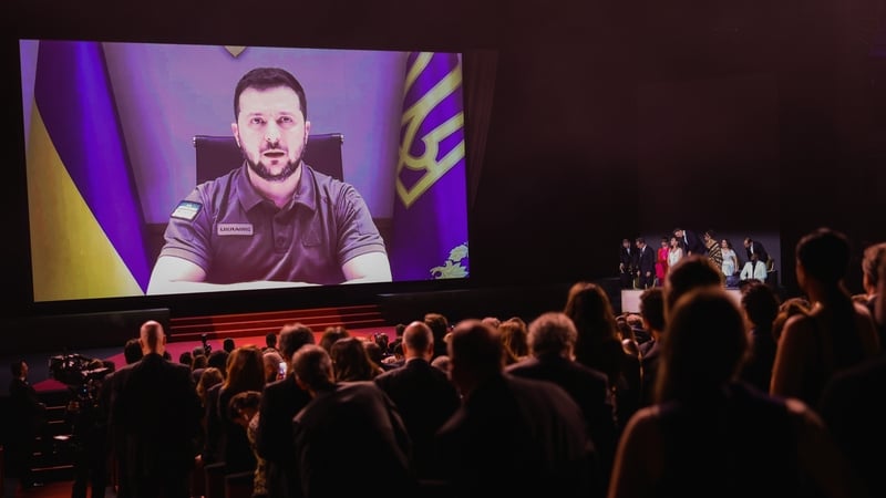 Zelensky Appeal Beamed Into Cannes Film Festival