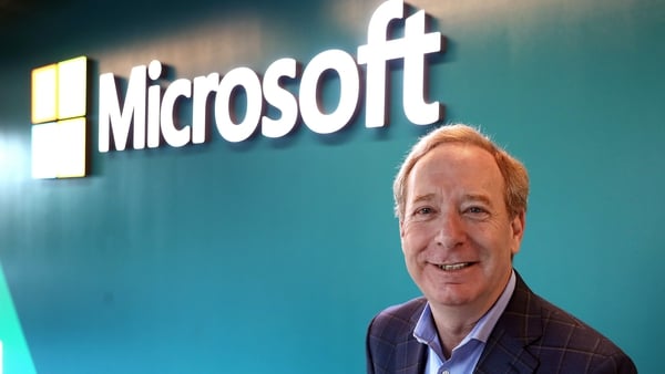 Microsoft President Brad Smith was at the techUK Tech Policy Leadership conference in London today