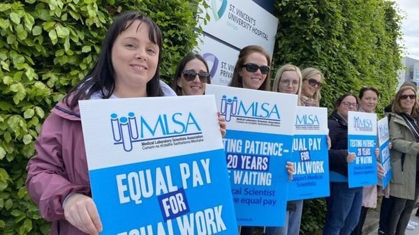 The MLSA says the vast majority of its 2,100 members will be on picket lines this week (File pic)
