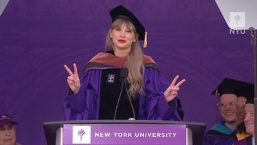 Taylor Swift gets honorary degree from New York University