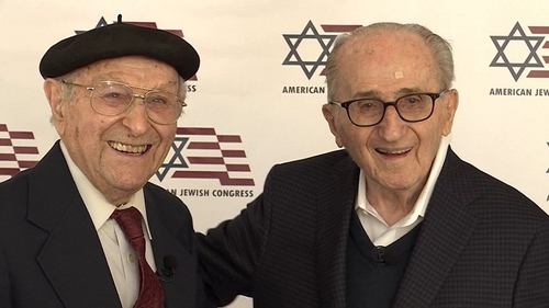Frank Shatz and George Berci both escaped from Nazi labour camps.