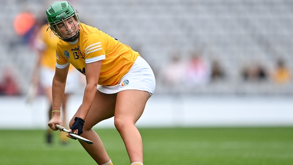 Róisín McCormick is a key player in attack for Antrim