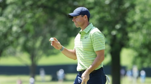 Rory McIlroy posted a first-round 65
