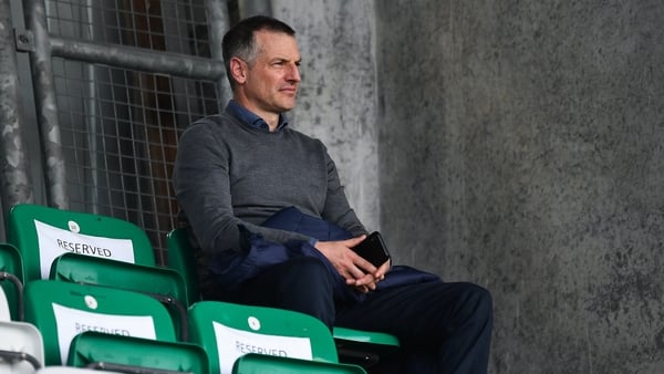 Jim Crawford, pictured at Tallaght Stadium, feels LOI players will have an advantage due to the timing of the upcoming international break