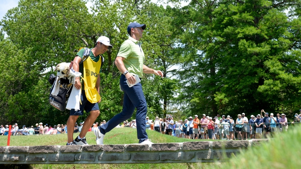Rory McIlroy made a statement to the field on day one at the PGA