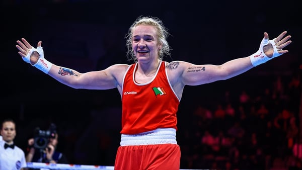 Amy Broadhurst made it three medals for Ireland on Tuesday