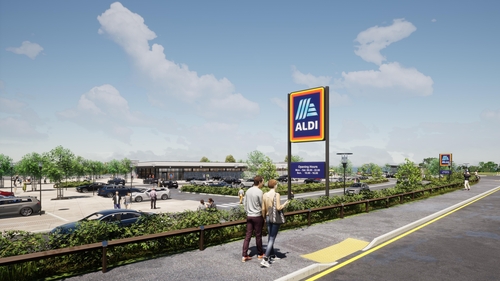 The store will be locatd off the new Carrigaline Western Relief Road which is currently under construction