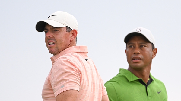 Rory McIlroy hailed playing Tiger Woods as the 'ultimate pro'