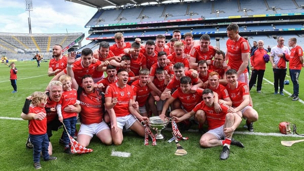 Jubilation for Louth on the Croke Park sod
