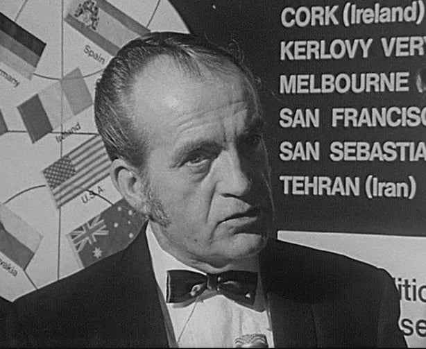Dermot Breen of the Cork Film Festival Committee (1967)
