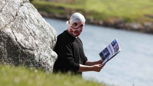 Blindboy pictured in the wilds of Dalkey