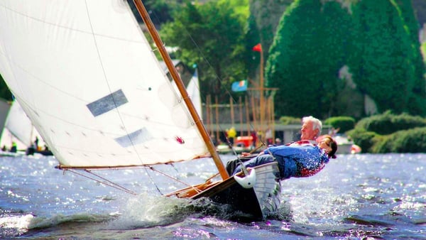 Eleanor Hooker sailing with Reggie Goodbody (Pic: Fergal Shanahan)